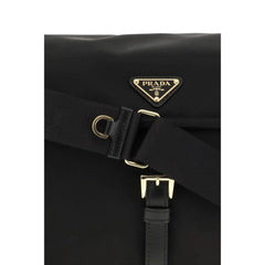 Prada Black Recycled Polyamide Shoulder Bag