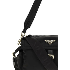 Prada Black Recycled Polyamide Shoulder Bag