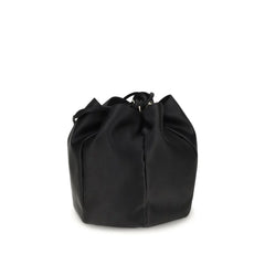 Prada Black Silk Backet Bag