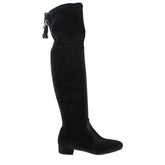 Prada Black Velvet Over The Knee - EU38/US8