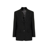 Prada Fekete Virgin Wool Blazer