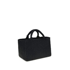 Prada Black Viscose Handbag