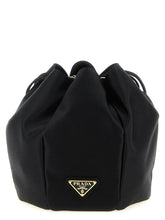 Prada Black Viscose Shoulder Bag