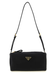Prada Black Viscose Shoulder Bag