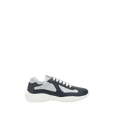 Prada Blue Calf Leather Bos Taurus Athletic Sneakers - EU39.5/US6.5