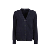 Cardigan de algodão azul Prada - 40