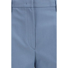 Modré bavlněné chino kalhoty Prada - IT40 | M