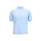 Prada Blue Cotton Sweatshirt