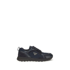 Prada Blue Fabric Athletic Sneakers - EU41.5/US8.5