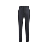 Prada Blue Mohair Dress Pants