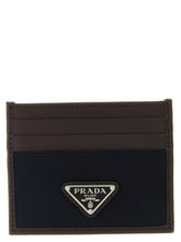 Prada Blue Recycled Polyamide Cardholder