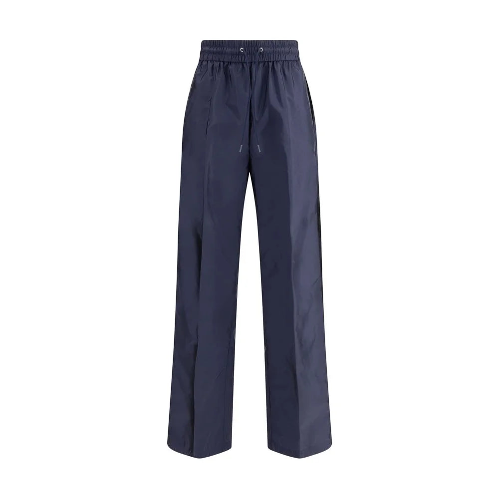 Prada Blue Recycled Polyamide Casual Pants - IT38 | S