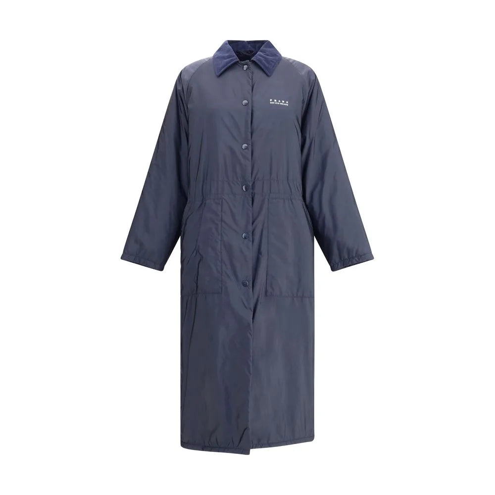 Prada Blue Recycled Polyamide Clothing - IT36 | XS