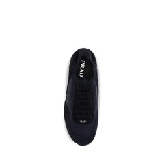 Prada Blue Rubber Athletic Sneakers