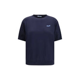 Prada Blue Silk Sweatshirt