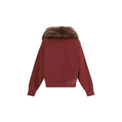 Prada Bordeaux Cotton Sweatshirt - S