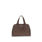 Prada Brown Calf Leather Bos Taurus Handbag