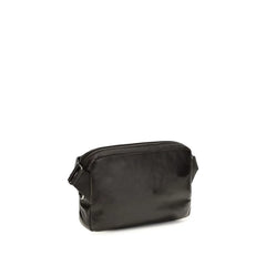 Prada Brown Calf Leather Bos Taurus Shoulder Bag