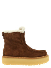 Prada Brown Calfskin Ankle Boots - EU39/US9
