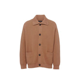 Prada Brown Cashmere Cardigan - 48 | M