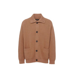 Prada Brown Cashmere Cardigan - 48 | M