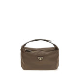 Prada Brown Recycled Polyamide Shoulder Bag