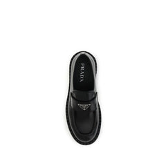 Prada Double Chocolate Loafers - Flats