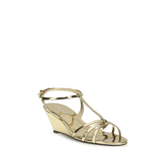 Prada arany borjúbőr Bos Taurus szandál - EU37.5/US7.5