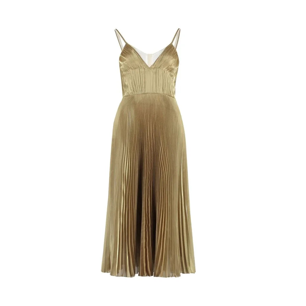 Prada Gold Polyester Casual Dress - 40