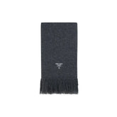 Prada Gray Cashmere Scarf
