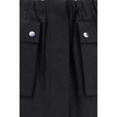 Prada Gray Linen Mini Skirt - IT40 | M