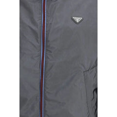 Prada Gray Recycled Polyamide Clothing