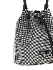 Prada Gray Viscose Handbag