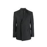 Prada Gray Wool Blazer - IT50 | L
