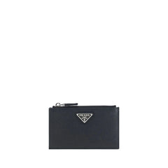 Prada Leather Card Holder - Card Cases