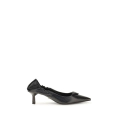 Prada Leather logo Pumps - Heels