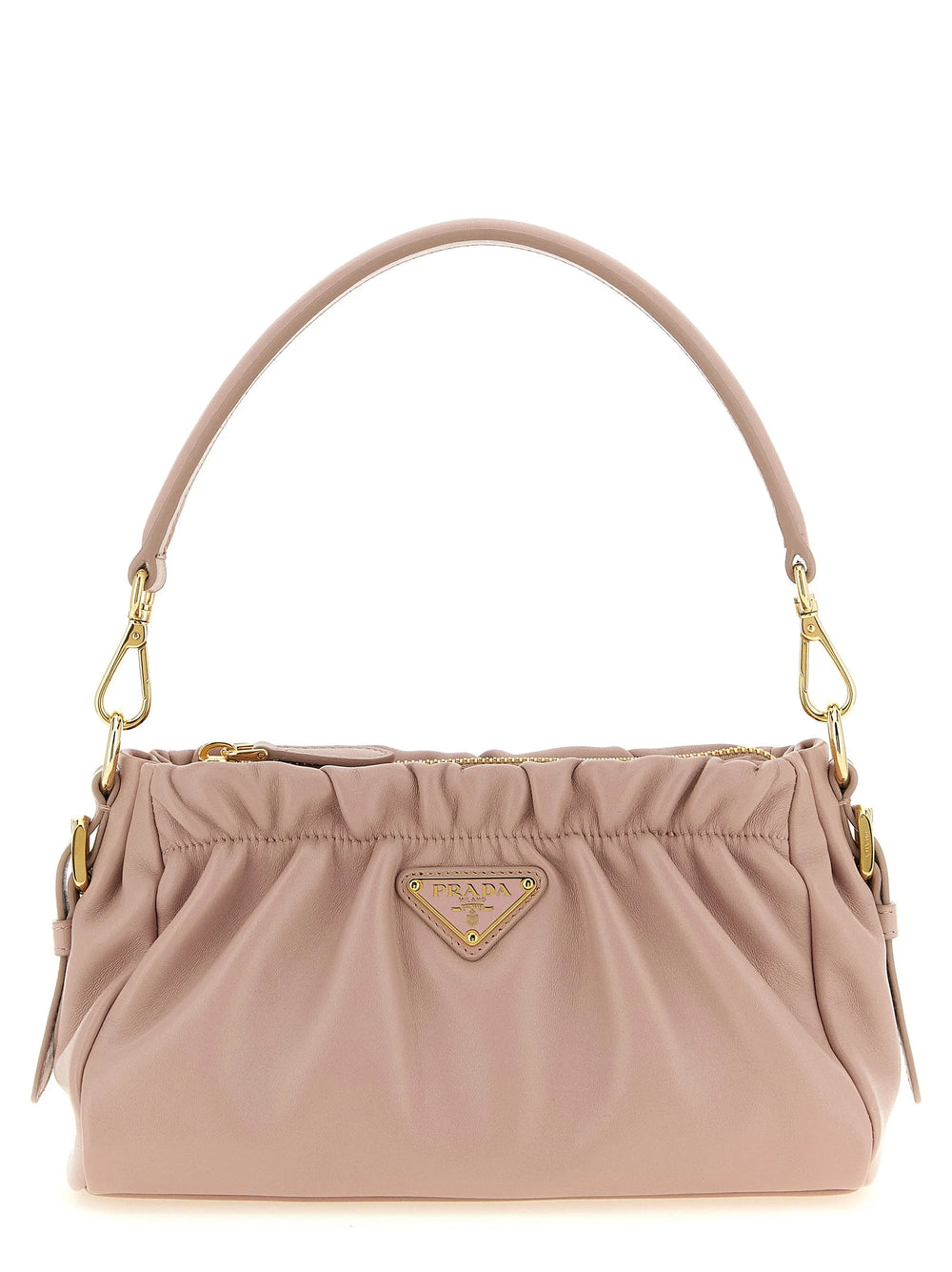 Prada Multicolor Lamb Leather Shoulder Bag