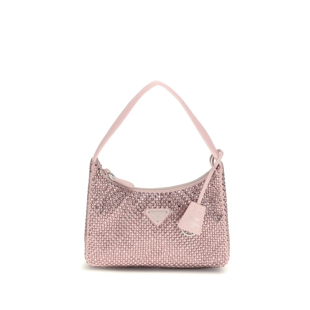Prada Multicolor Viscose Shoulder Bag