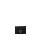 Prada Nylon And Leather Card Holder - Card Cases