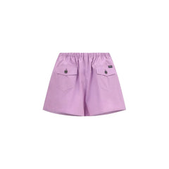 Prada Purple Cotton Bermuda Shorts - IT38 | S
