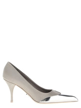 Prada Silver Viscose High Heel Pumps - EU36/US6