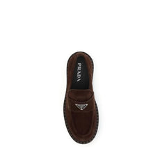 Prada Suede Loafers - Flats