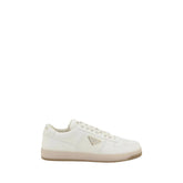 Prada White Calf Leather Bos Taurus Low Top Sneakers - EU41/US8