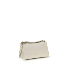 Bolsa de ombro em couro de bezerro branco Prada Bos Taurus