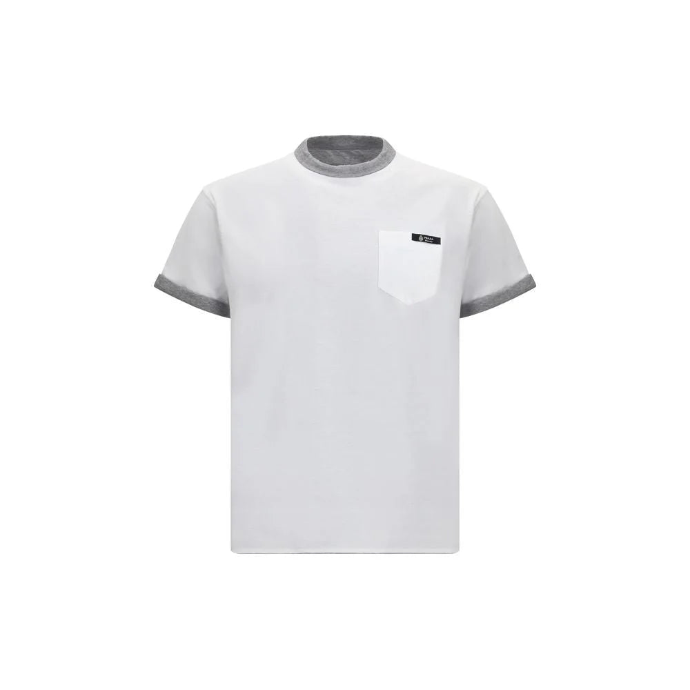 Prada White Cotton Sportswear