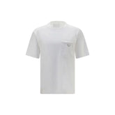 Prada White Cotton T-Shirt - S