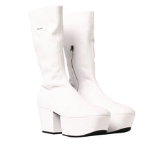 Prada White Polyethylene Boots - EU37.5/US7.5