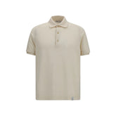 Premiata Beige Cotton Polo Shirt