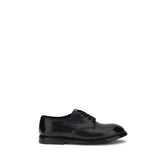 Premiata Black Calf Leather Bos Taurus Oxfords And Derbies