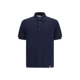 Premiata Blue Cotton Polo Shirt